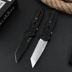 Benchmade AFO II AUTO Folding Knife 3.54" 154CM Tanto Blade, Aluminum Alloy Handles - 9052BK