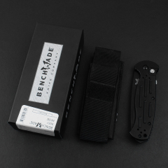 Benchmade AFO II AUTO Folding Knife 3.54" 154CM Tanto Blade, T6-Aluminum Alloy Handles - 9051BK