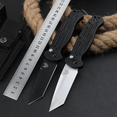 Benchmade AFO II AUTO Folding Knife 3.54" 154CM Tanto Blade, Aluminum Alloy Handles - 9052BK