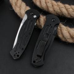 Benchmade AFO II AUTO Folding Knife 3.54" 154CM Tanto Blade, Aluminum Alloy Handles - 9052BK