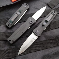Benchmade 3551 Rapid Side AUTO OTF Knife 2.95" 154CM Double Edge Blade, Aluminum Alloy Handles