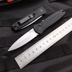 Benchmade 3551 Rapid Side AUTO OTF Knife 2.95" 154CM Double Edge Blade, Aluminum Alloy Handles