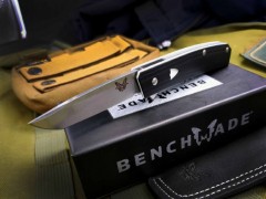 Benchmade Mini 601 Bugout AXIS Folding Knife 2.75" 20CV Satin Plain Blade, G10 Handles