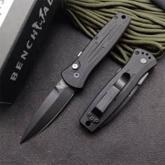 Benchmade 3551 Rapid Side AUTO OTF Knife 2.95" 154CM Double Edge Blade, Aluminum Alloy Handles