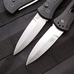 Benchmade 3551 Rapid Side AUTO OTF Knife 2.95" 154CM Double Edge Blade, Aluminum Alloy Handles