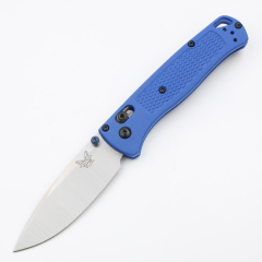 Benchmade 535 Bugout AXIS Folding Knife 3.24" S30V Satin Plain Blade, Grivory Handles