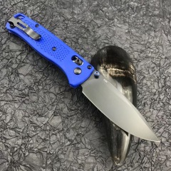 Benchmade 535 Bugout AXIS Folding Knife 3.24" S30V Satin Plain Blade, Grivory Handles