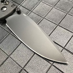 Benchmade 535 Bugout AXIS Folding Knife 3.24" S30V Satin Plain Blade, Grivory Handles
