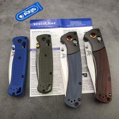 Benchmade 535/15080 Hunt Crooked River Folding 3.81" S30V Clip Point Blade, Dymondwood Handles 15080-2