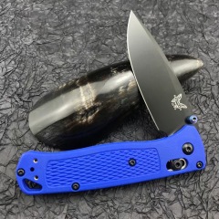 Benchmade 535 Bugout AXIS Folding Knife 3.24" S30V Satin Plain Blade, Grivory Handles