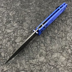 Benchmade 535 Bugout AXIS Folding Knife 3.24" S30V Satin Plain Blade, Grivory Handles