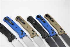 Benchmade 535 Bugout AXIS Folding Knife 3.24" S30V Satin Plain Blade, Grivory Handles