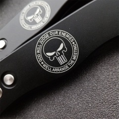 Pro-Tech Emerson CQC7 Tactical AUTO Folding Knife 3.27" 154-CM DLC Blade, Aviation Aluminum Handles