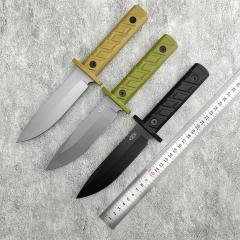 ZT 0006 Fixed Blade Knife, 5.51" CPM-3V Bead Blasted Clip Point, ABS Handles, Kydex Sheath