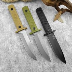 ZT 0006 Fixed Blade Knife, 5.51" CPM-3V Bead Blasted Clip Point, ABS Handles, Kydex Sheath