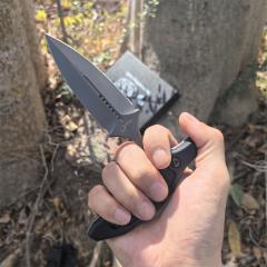 Microtech Black Claw karambit Tactical Fixed Blade Knife
