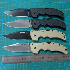 Cold Steel 27TMC Recon M1 Folding Knife 3.74" S35VN Clip Point Blade, Nylon Fiber Handles