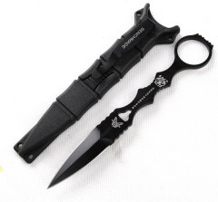 Benchmade SOCP Dagger Fixed Blade Knife 2.17" Black Blade, Black Sheath - 176BK