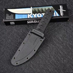 Cold Steel 17DB Kyoto II Boot Knife Fixed Blade 3.25" 8Cr13MoV Reinforced Point, Kray-Ex Handles