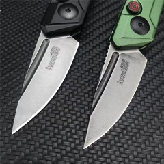 Kershaw 7250 Launch 9 AUTO Folding Knife 1.8" Working Finish CPM-154 Drop Point Blade, Black Anodized Aluminum Handles