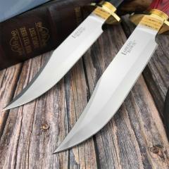 Cold Steel 39L Laredo Bowie Fixed Blade Knife 6.57" 9Cr13 Clip Point Blade, Ebony Handle, Secure-Ex Sheath