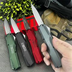 Kershaw 9000 Livewire 50th OTF AUTO Knife 3.07" 20CV Stonewashed Point Blade, T6-Aluminum Handles