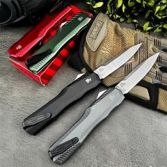 Kershaw 9000 Livewire 50th OTF AUTO Knife 3.07" 20CV Stonewashed Point Blade, T6-Aluminum Handles