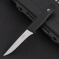 F2 Survival Fixed Blade Knife 4.33" Satin Lam.VG10 Blade, TPR Handle and Sheath