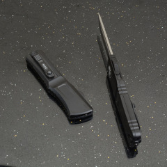 MT Combat Troodon AUTO OTF Knife 3.74" D2 Blade, Aviation Aluminum Handles