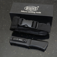 MT Combat Troodon AUTO OTF Knife 3.74" D2 Blade, Aviation Aluminum Handles