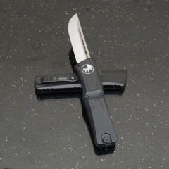 MT Combat Troodon AUTO OTF Knife 3.74" D2 Blade, Aviation Aluminum Handles