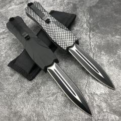 BM 3300 Infidel Dagger AUTO OTF Knife 3.62'' 440C Double Edge Blade, ABS Handles
