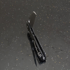 MT MSI RAM-LOK Manual Folding Knife 3.54" M390MK Plain Blade, Carbon Fiber Handles, AXIS Lock