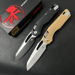 MT MSI RAM-LOK Manual Folding Knife 3.54" M390MK Plain Blade, Nylon Fiber Handles