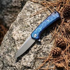 ZT 0808 Flipper Knife 3.23" D2 Blade, TC4 Handles