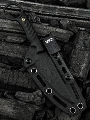 MKC Fixed Blade Knife 3.70" 8Cr13 Blade, Nylon Fiber Handles