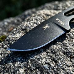 ANT IZULA Fixed Blade Knife 2.76" 8Cr13 Satin Blade, 8Cr13 Handles
