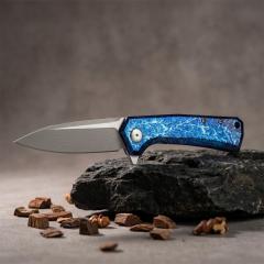 ZT 0808 Flipper Knife 3.23" D2 Blade, TC4 Handles