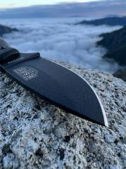 ESEE Knives Pacaya Fixed Blade Knife 3.03" D2 Drop Point Blade, G10 Handles, Kydex Sheath with Clip Plate