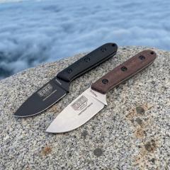 ESEE Knives Pacaya Fixed Blade Knife 3.03" D2 Drop Point Blade, G10 Handles, Kydex Sheath with Clip Plate