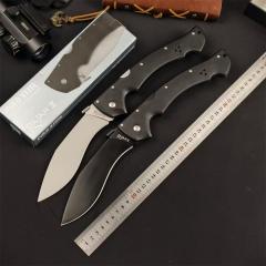 Cold Steel Rajah II Folding Knife 5.83" AUS-10A Satin Blade, Nylon Fiber Handles Lockback