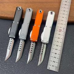 Mini MT Troodon UTX70 OTF AUTO Knife 2.17" D2 Blade, Aviation Aluminum Handles