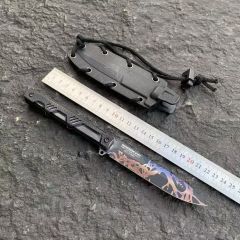 Extrema Ratio Fixed Knife 4.33" AUS-8 Single Edge Blade, G10 Handles