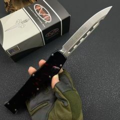 MT Corpse Epidemic 150-10 Halo VI OTF AUTO Knife 4.33" Elmax Blade, Aluminum Alloy Handles