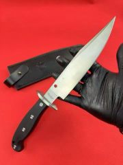 Spy FB44 Fixed Blade Knife 7.87" CPM-154 Satin Plain Blade, G10 Handles - FB44GP