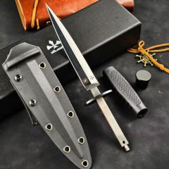 Sparta Fixed Knife 5.91" 8Cr13 Blade, G10 Handles