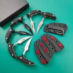 2PC/Set MT Claw karambit Tactical Fixed Blade Knife