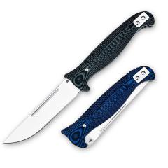 Russia Crawler Folding Blade Knife 4.61" D2 Blade, G10 Handles