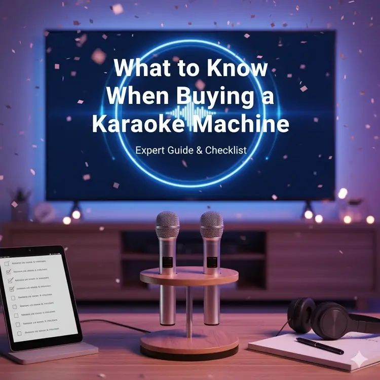 What to Know When Buying a Karaoke Machine