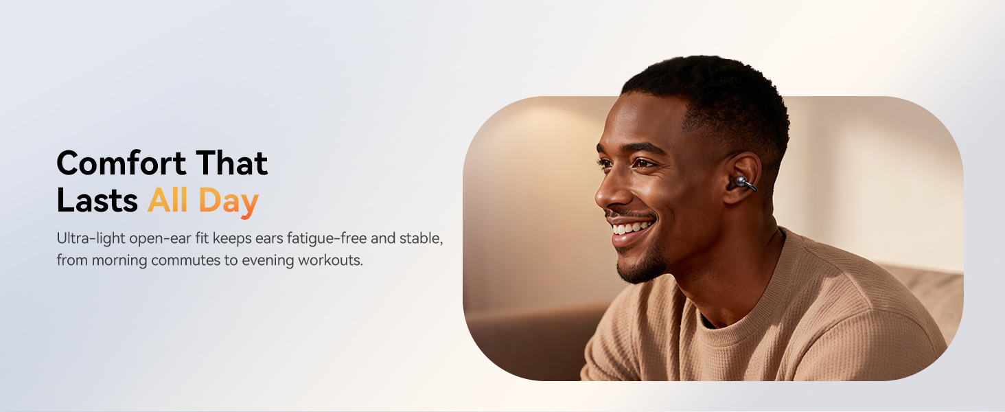 Kinglucky A20 Open-Ear Clip-On Earbuds